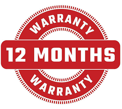 12 months free warranty